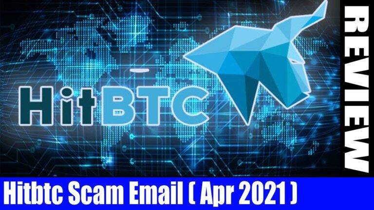 Hitbtc Scam Email