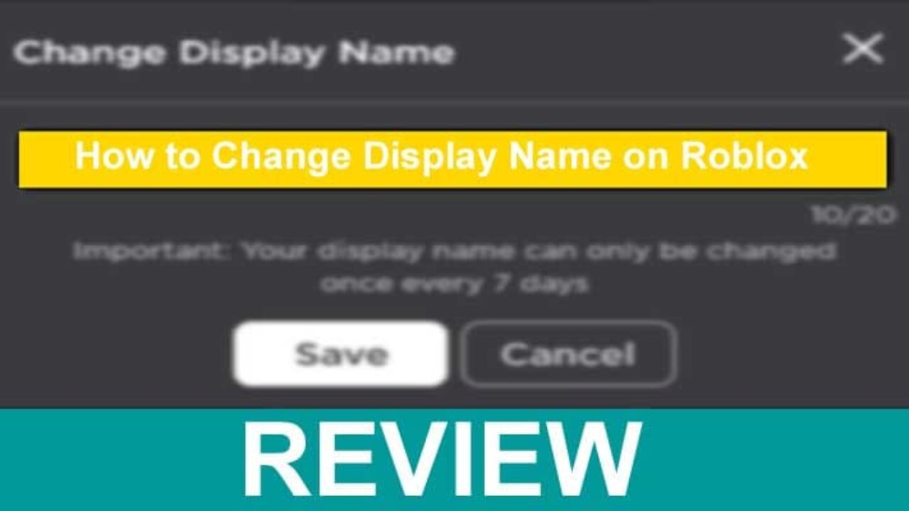 Your display name