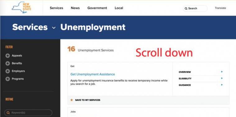 NYC Unemployment Login
