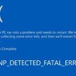 Fix: PNP Detected Fatal Error Windows 10 (Keeps Restarting) Risolvere
