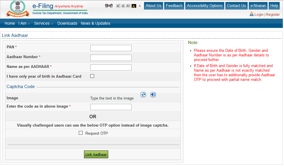 Incometaxindiaefiling.gov.in link