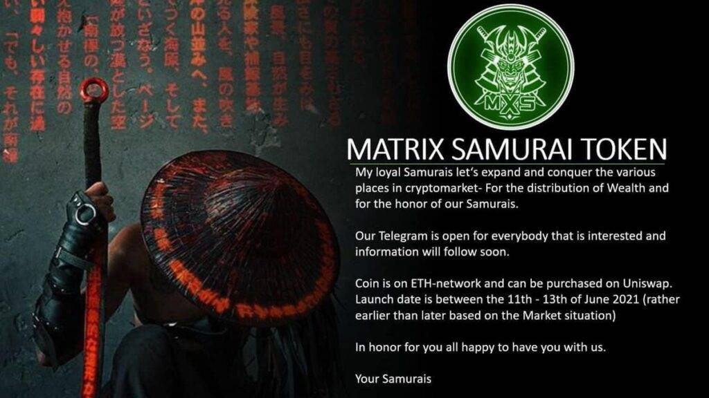Matrix Samurai Token