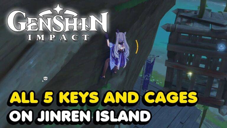 Genshin Impact Jinren Island Cage Key 1