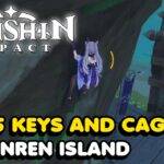 Genshin Impact Jinren Island Cage Key (Underground) Inazuma!