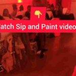 Paint And Sip Viral Video