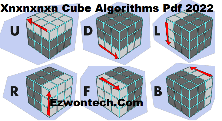 Xnxnxnxn Cube Algorithms Pdf 2022