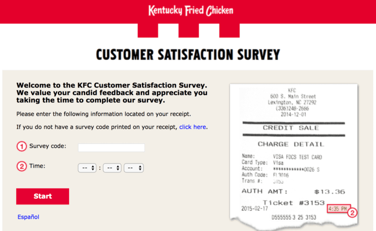 Mykfcexperience Com Survey