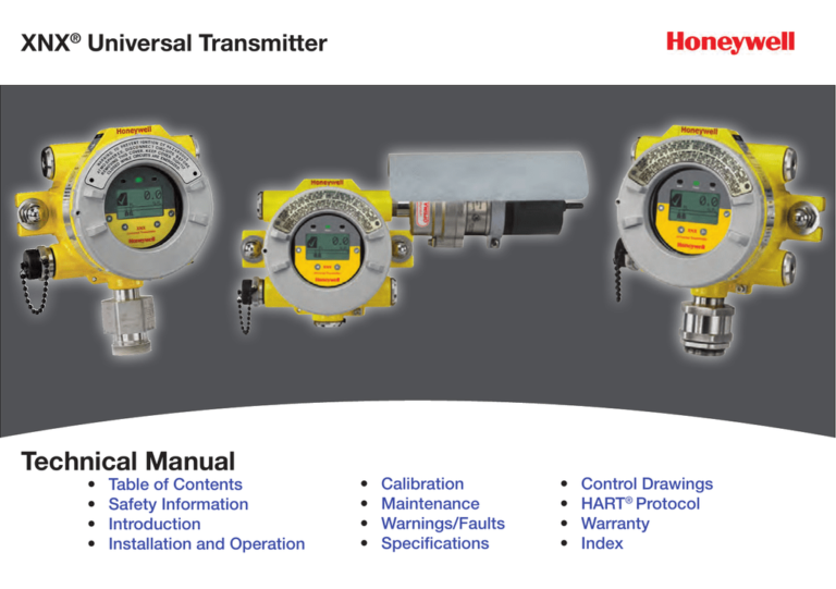 Xnx Honeywell Analytics Xnx Xnx Transmitter Manual Pdf Download 2