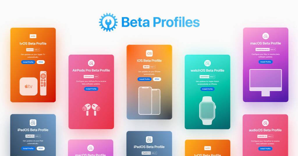 Betaprofiles Com iOS 16