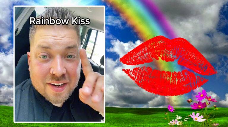Rainbow Kiss Meaning TikTok