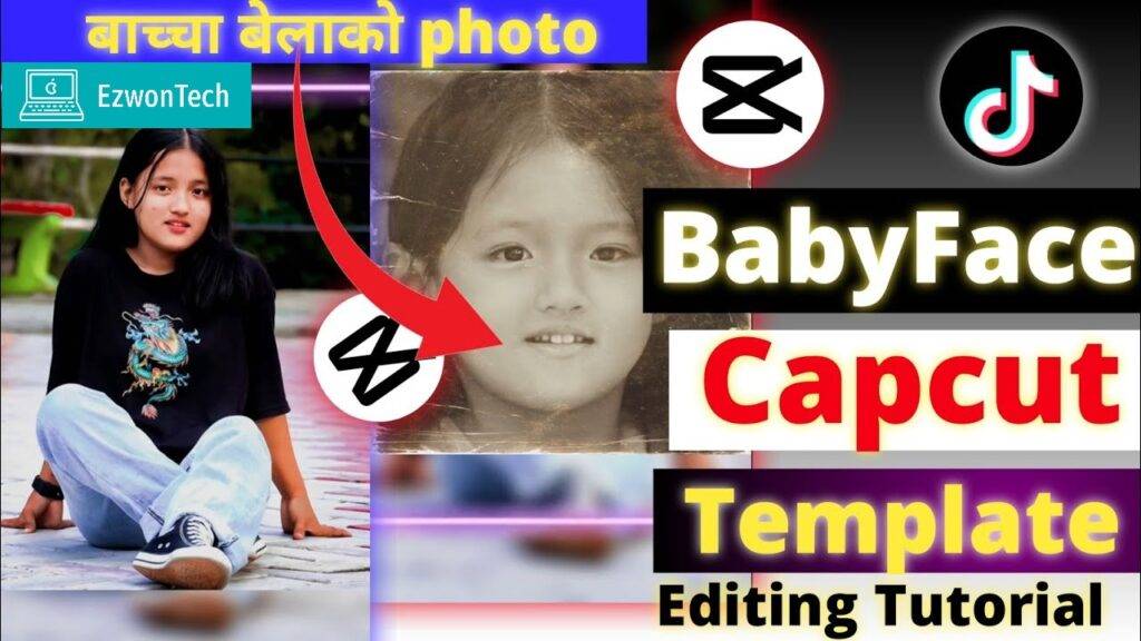 Baby Face Capcut Template