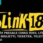 Blink 182 Presale Codes 2023, Lyrics, Edging, Biglietti, Ticketek, Teleticket & Boletos!