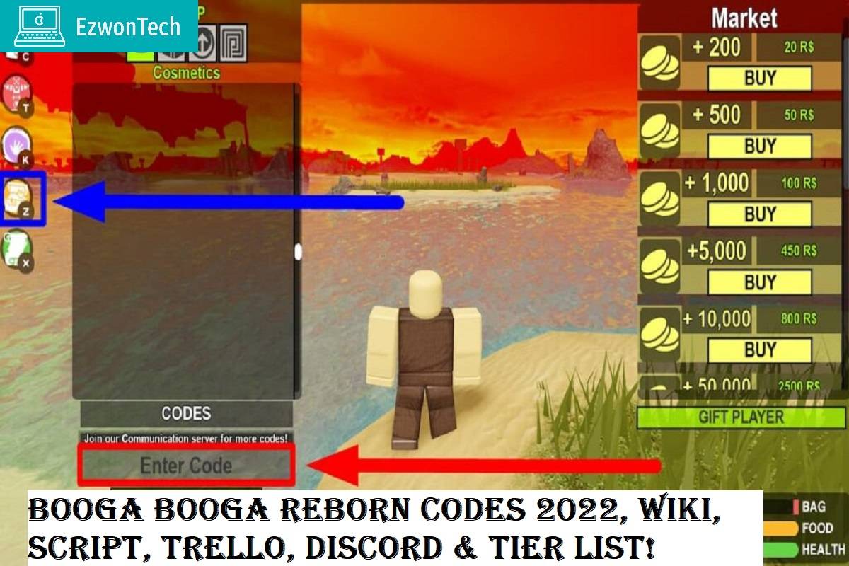 Booga Booga Reborn Codes 2022, Wiki, Script, Trello, Discord & Tier List!
