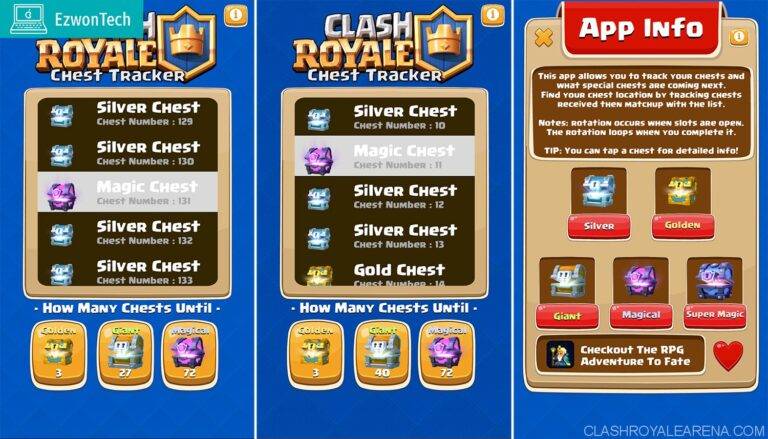 Clash Royale Chest Tracker