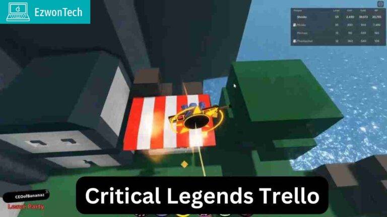 Critical Legends Trello