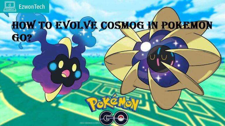 How To Evolve Cosmog In Pokemon Go