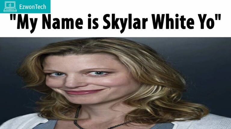 My Name Is Skyler White Yo Script