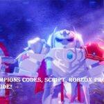 RPG Champions Codes, Script, Roblox Pro Game Guide!