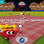 Google 4th Of July Baseball Unblocked WTF, 66, 76, 911 (2022) Games!