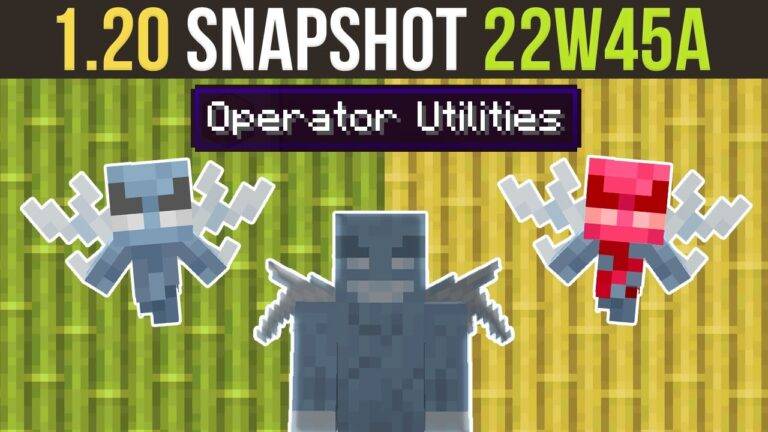 Minecraft Snapshot 22w45a