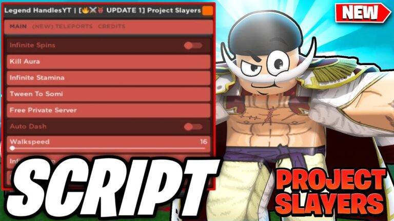 Project Slayers Script Update 1