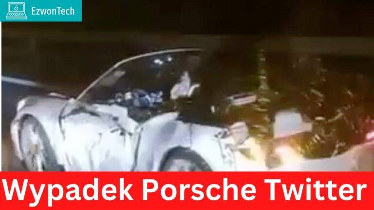 Wypadek Porsche Twitter