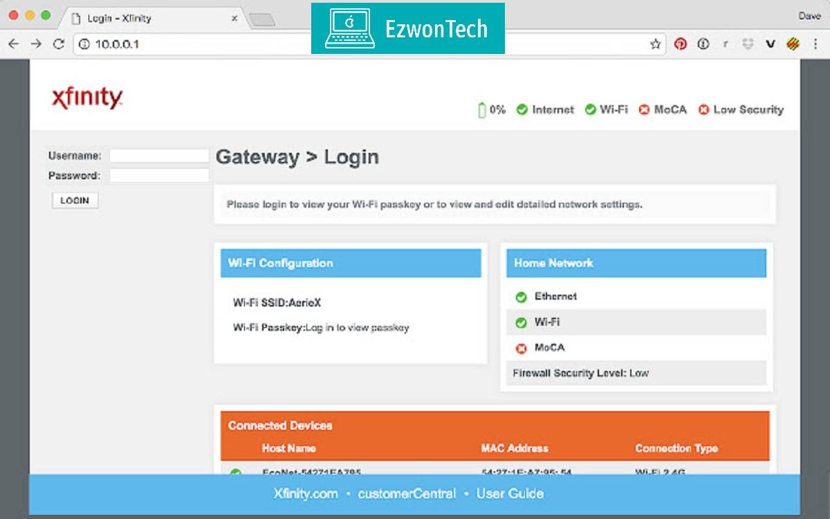 10.0.0.0.1 Piso Wifi Portal Login