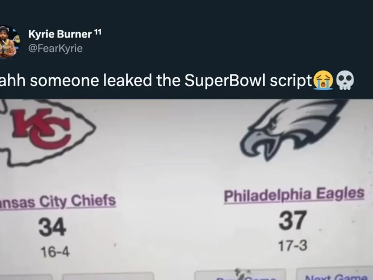 Leaked Super Bowl Script