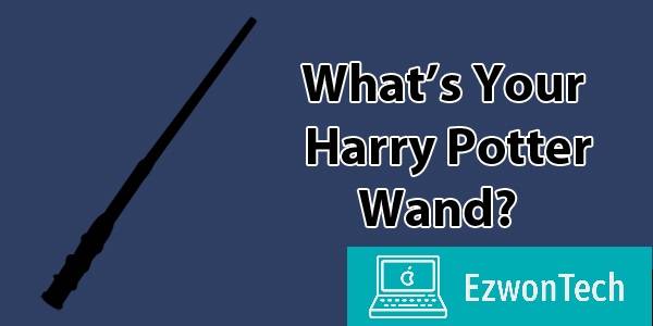 Wizarding World Wand Quiz