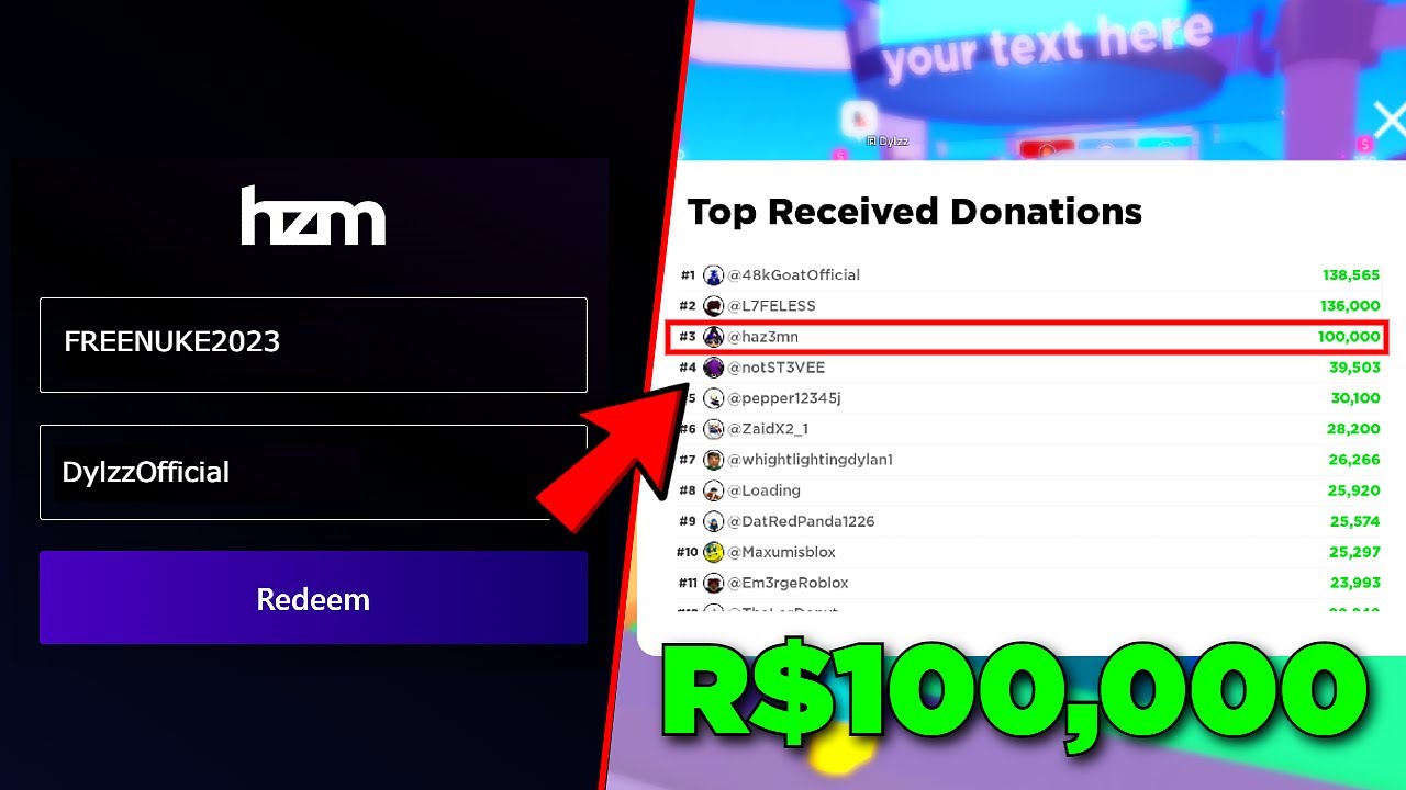 ALL NEW *SECRET* CODES in HAZEM.GG CODES! (Roblox Hazem.gg Codes) 