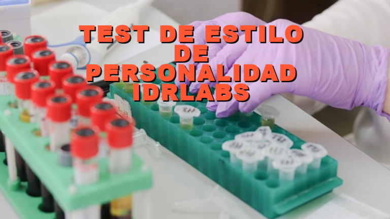 Test De Estilo De Personalidad Idrlabs