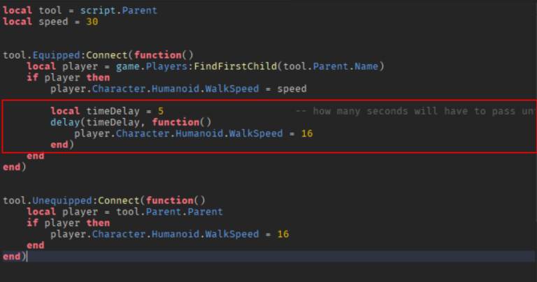 Walkspeed Script Roblox