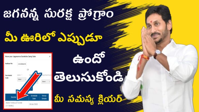 Jagananna Suraksha Dashboard