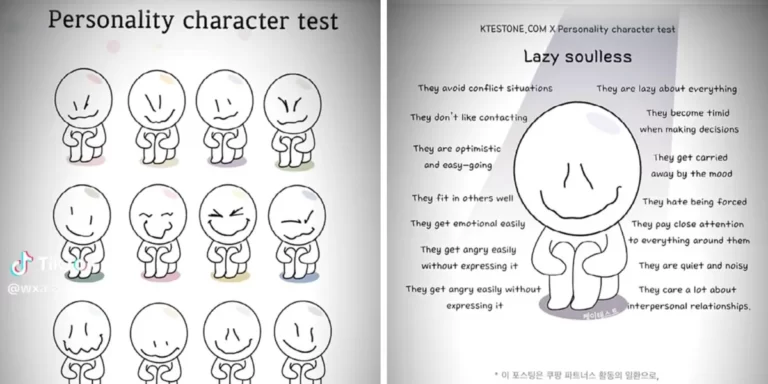 Ktest Personality Character Test