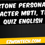 Ktestone Personality Character MBTI, Test & Quiz English!