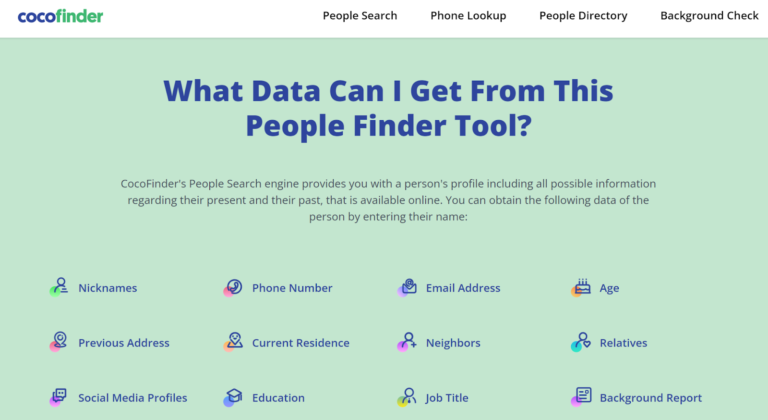 How to Search for Real People with CocoFinder