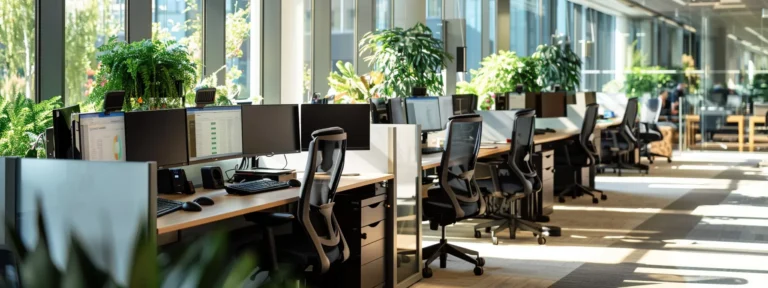 An office space of one of the best contact centres in the country.