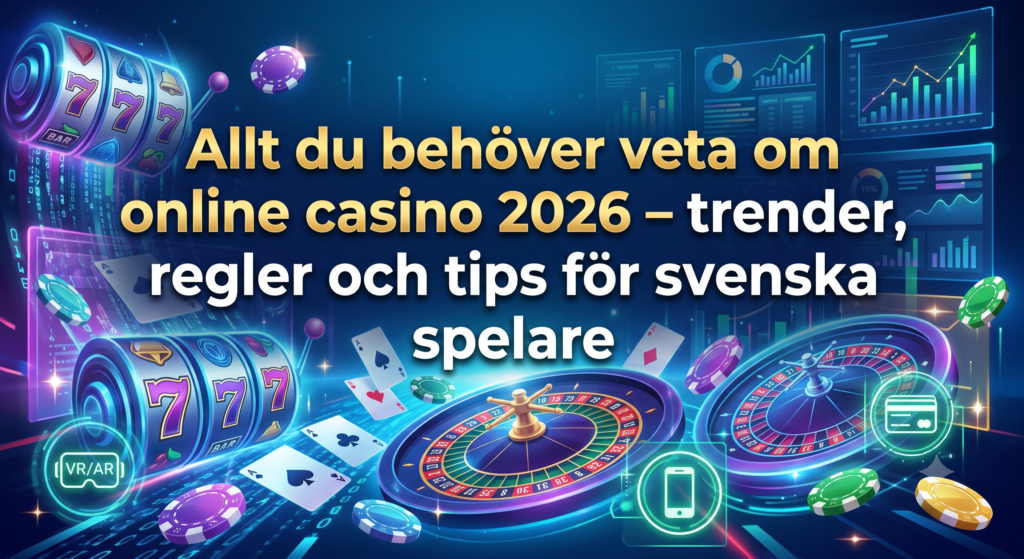 Allt du behöver veta om online casino 2026