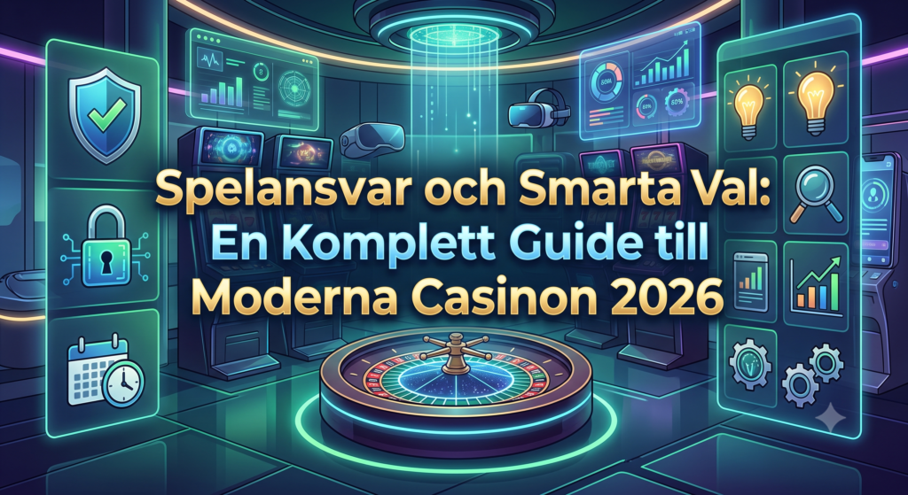 Spelansvar och Smarta Val En Komplett Guide till Moderna Casinon 2026
