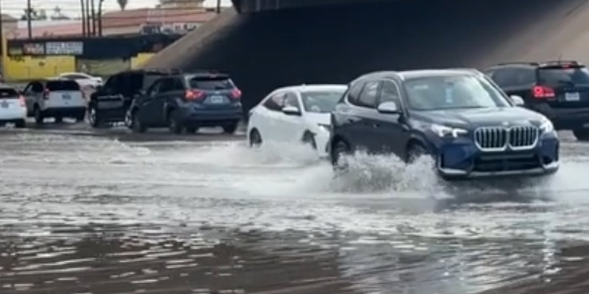 Las Vegas Flash Flooding: FIRST ALERT WEATHER: Heavy floods hit Las Vegas valley on…